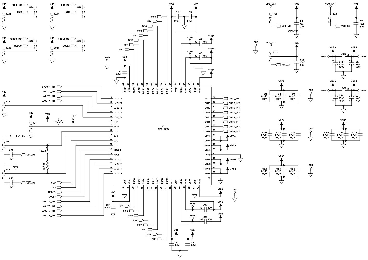 Maxim Integrated MAX14808EVKIT# Reference Design 3