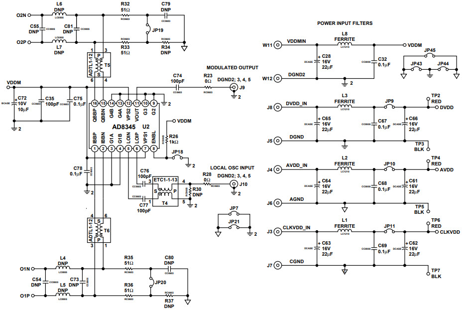 Analog Devices AD9777-EB Reference Design 3