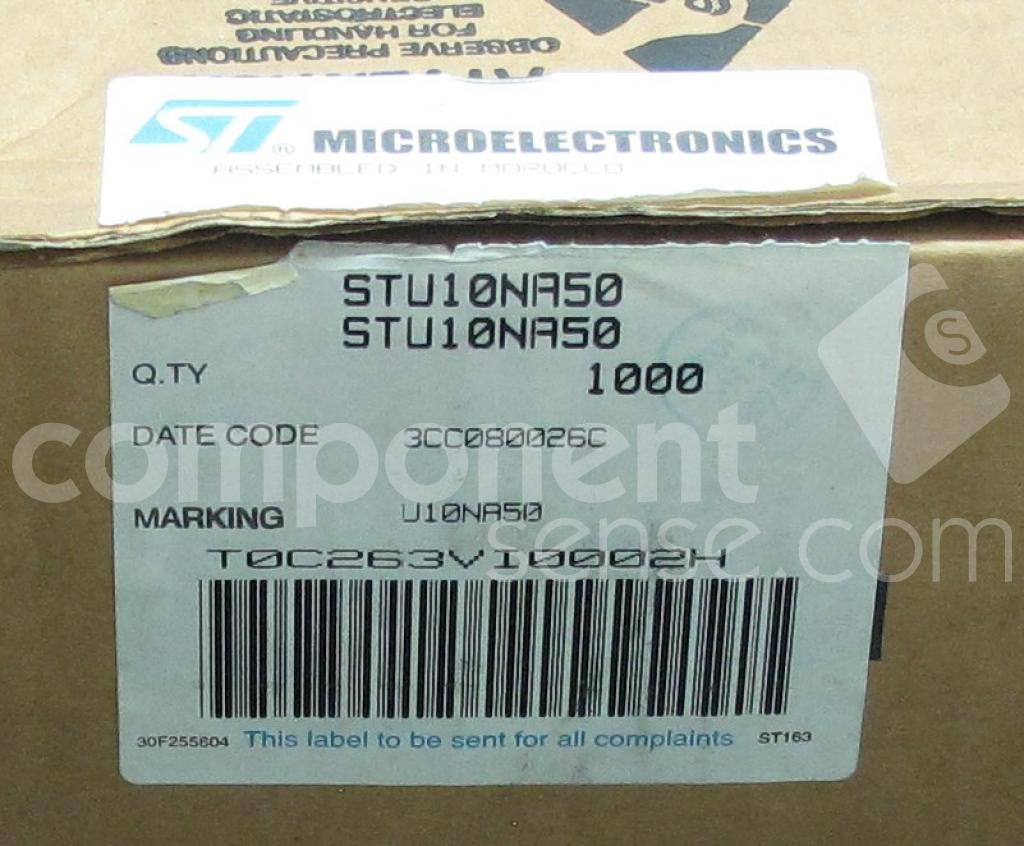 STU10NA50STMicroelectronics