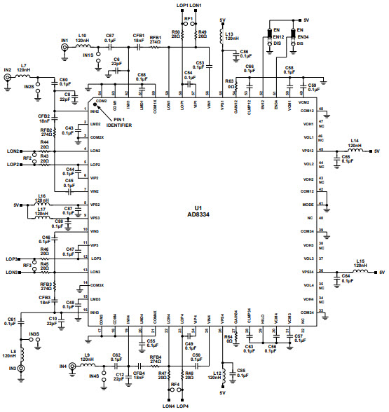 Analog Devices Inc. AD8339-EVALZ Reference Design 2