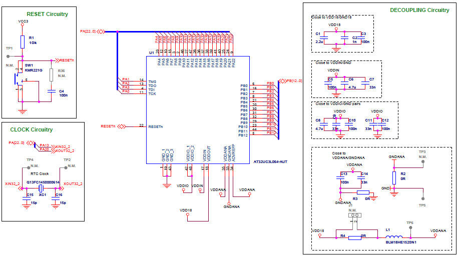 Microchip Technology AT32UC3L-EK Reference Design 4