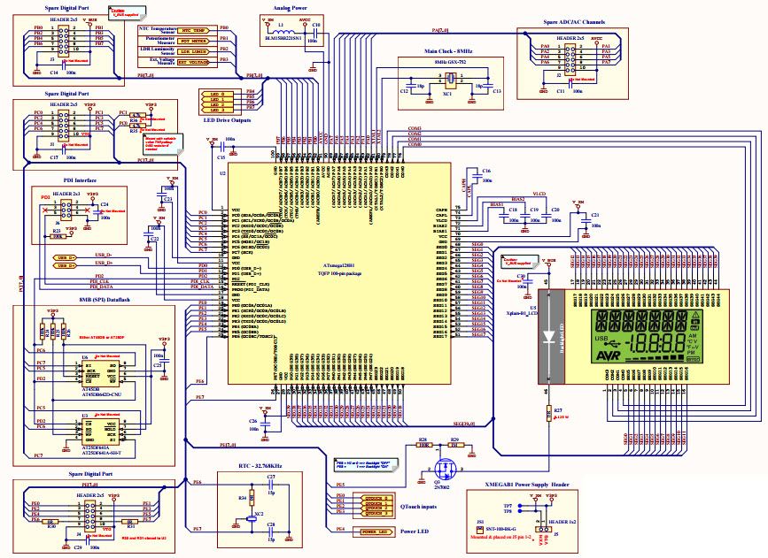 Microchip Technology ATXMEGAB1-XPLD Reference Design 7