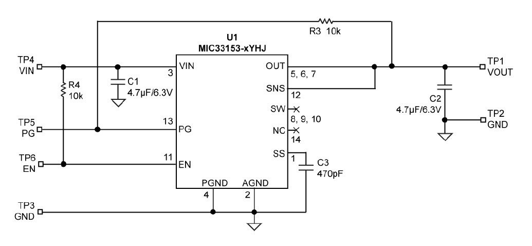 Microchip Technology MIC33153-4YHJ EV Reference Design 3
