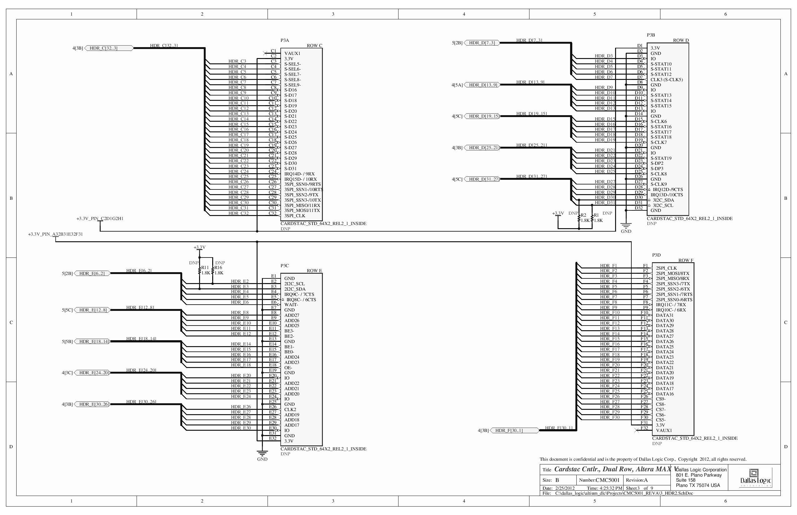 Dallas Semiconductor CMC5001-0M-2210-5 Reference Design 5