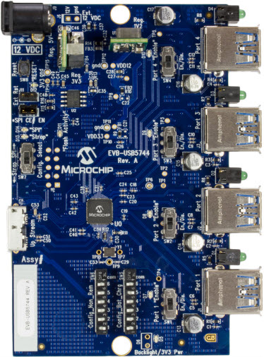 Microchip Technology EVB-USB5744 Reference Design 3