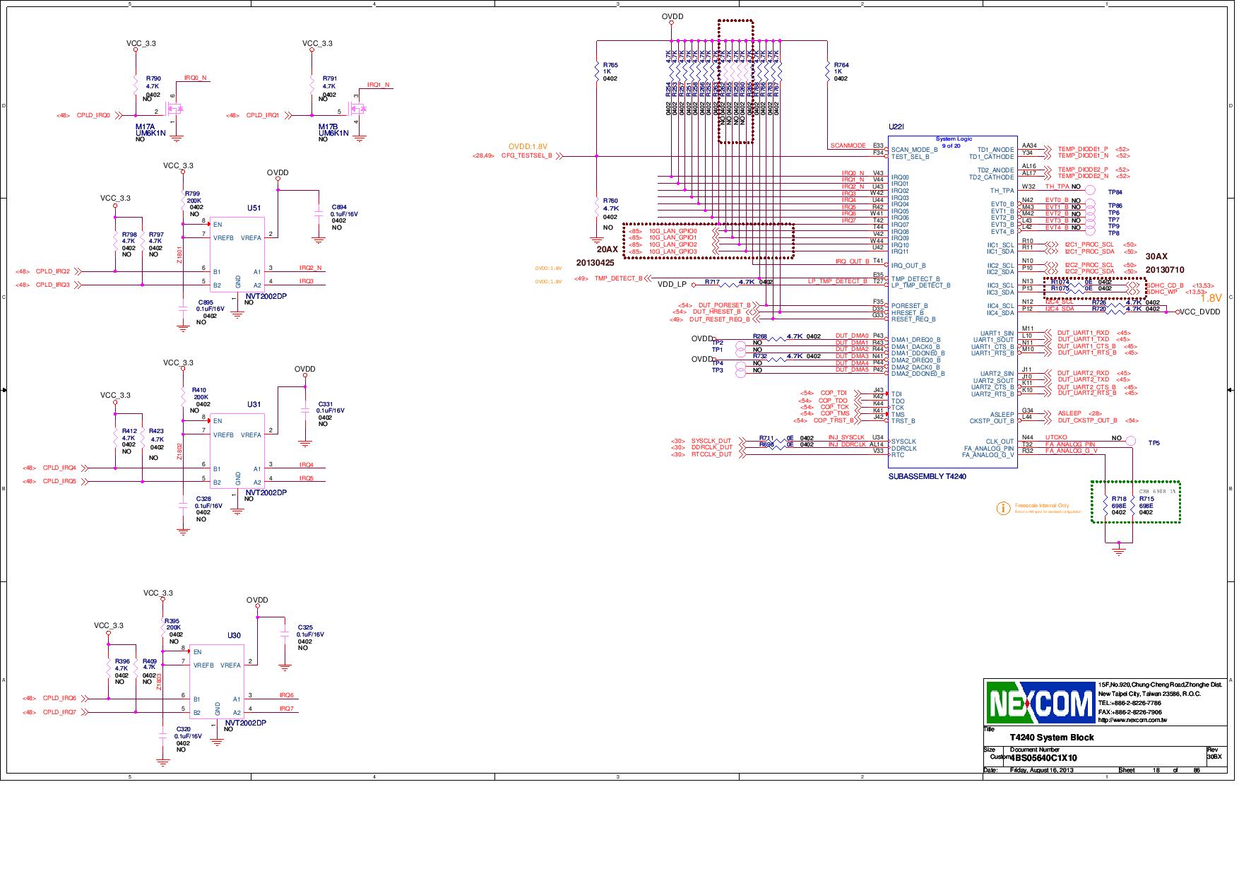 NXP USA Inc. T4240RDB-PB Reference Design 77