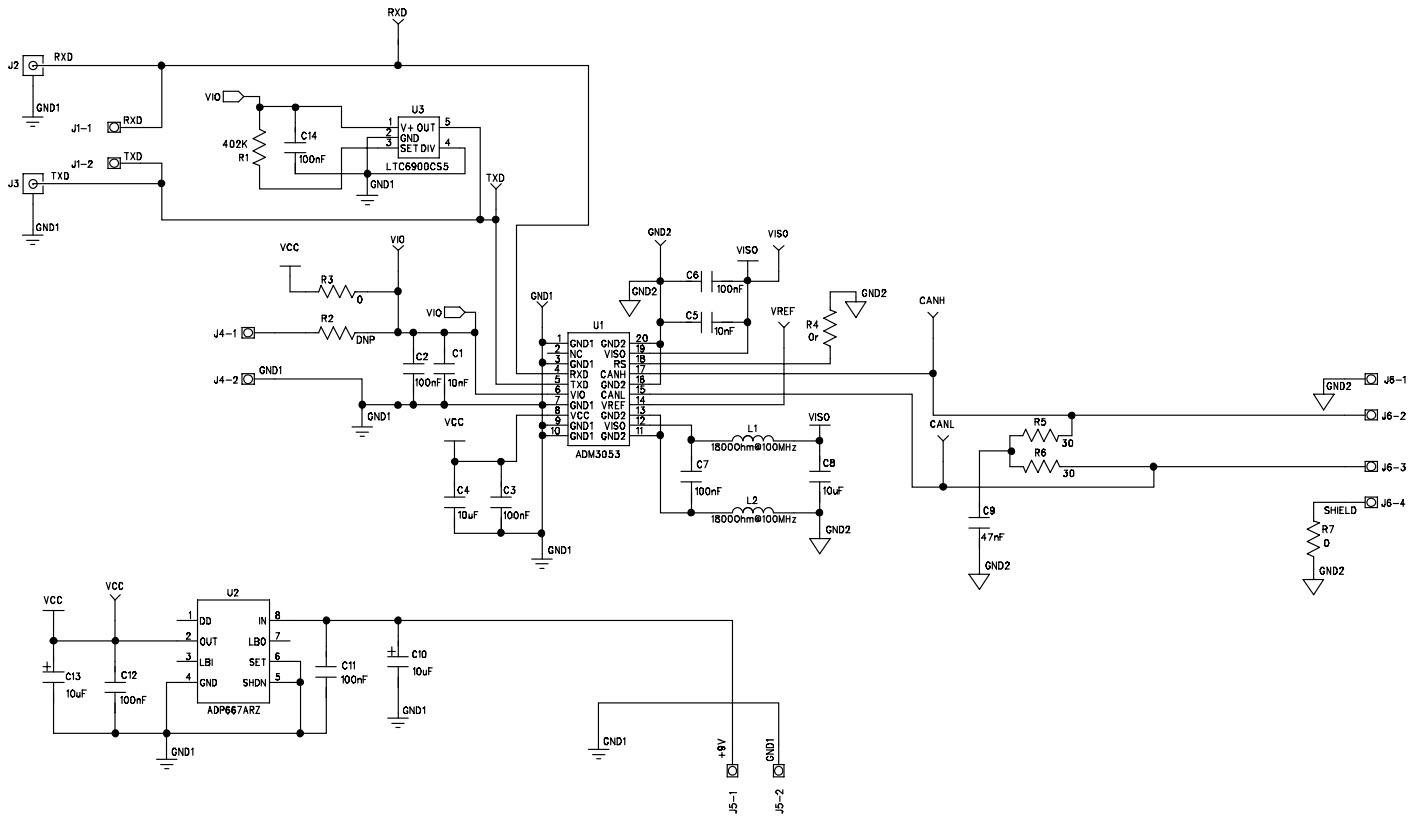 Analog Devices Inc. EVAL-ADM3053EBZ Reference Design 3