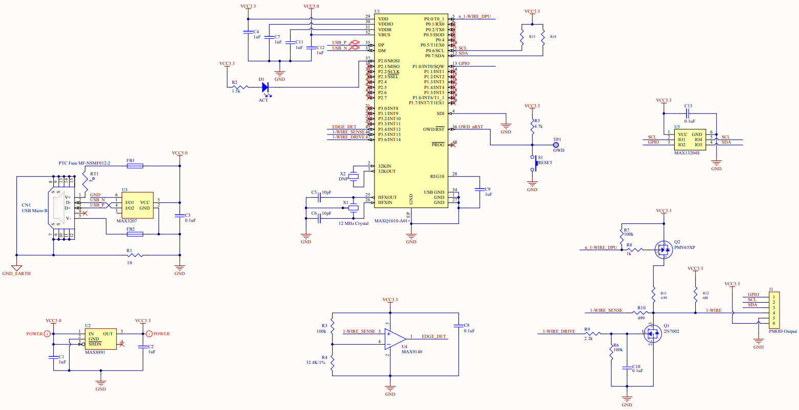 Maxim Integrated DS28E17K# Reference Design 5
