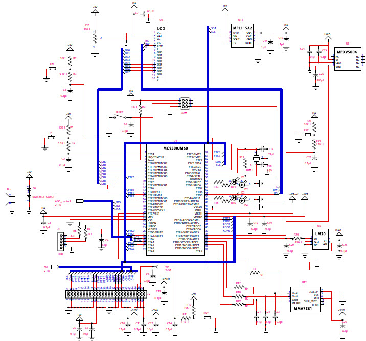 NXP USA Inc. DEMOAPEXSENSOR Reference Design 3