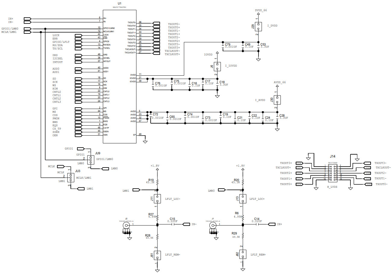 Maxim Integrated MAX9282ACOAXEVKIT# Reference Design 5