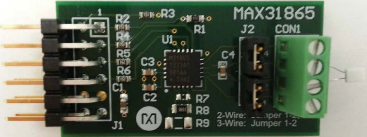Maxim Integrated MAX31865PMB1# Reference Design 4