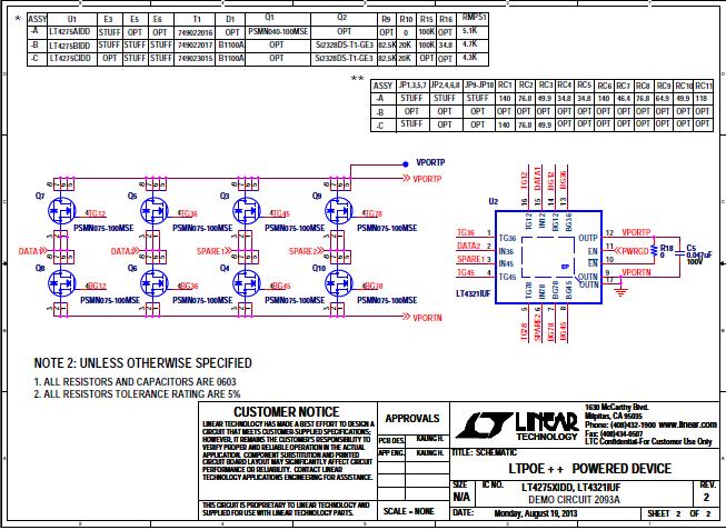 Linear Technology/Analog Devices DC2093A-C Reference Design 4