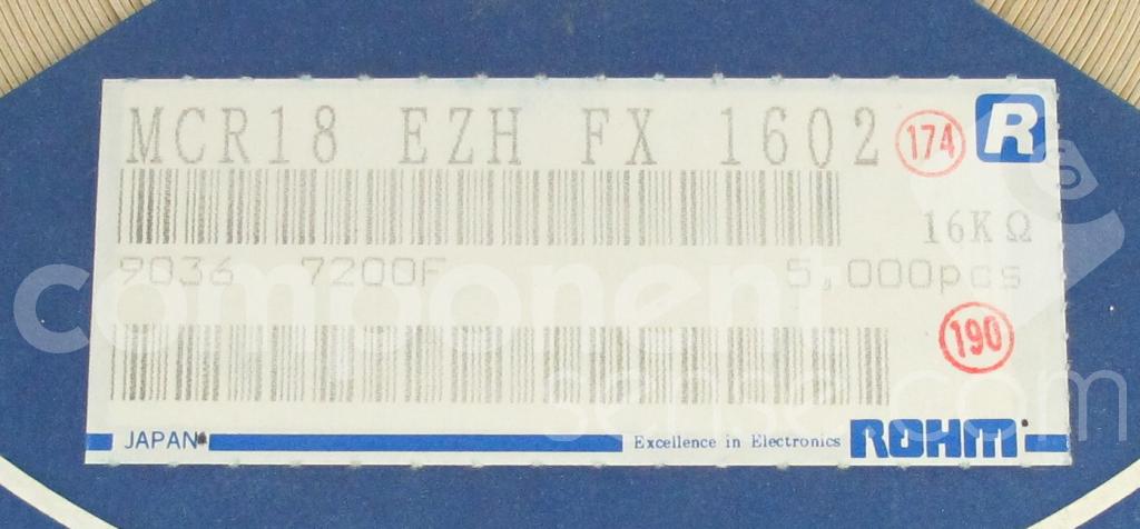 MCR18EZHFX1602ROHM