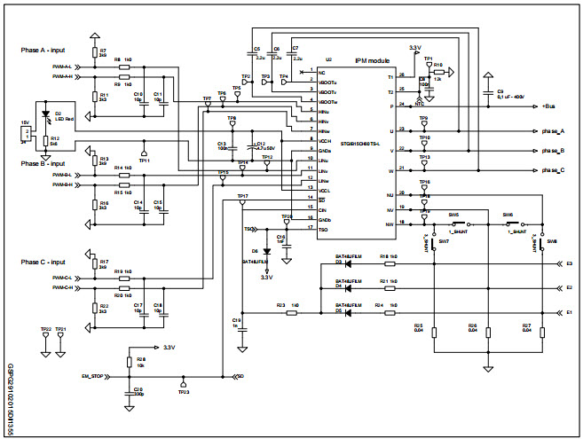 STMicroelectronics STEVAL-IPM15B Reference Design 7