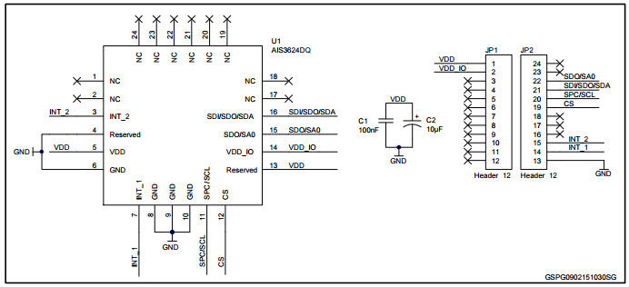 STMicroelectronics STEVAL-MKI158V1 Reference Design 2
