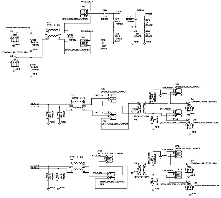 Analog Devices Inc. AD9779A-DPG2-EBZ Reference Design 7