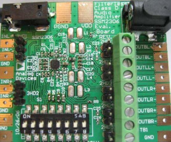 Analog Devices Inc. SSM2306-EVALZ Reference Design 2