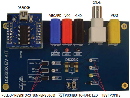 Maxim Integrated DS3232MEVKIT# Reference Design 3