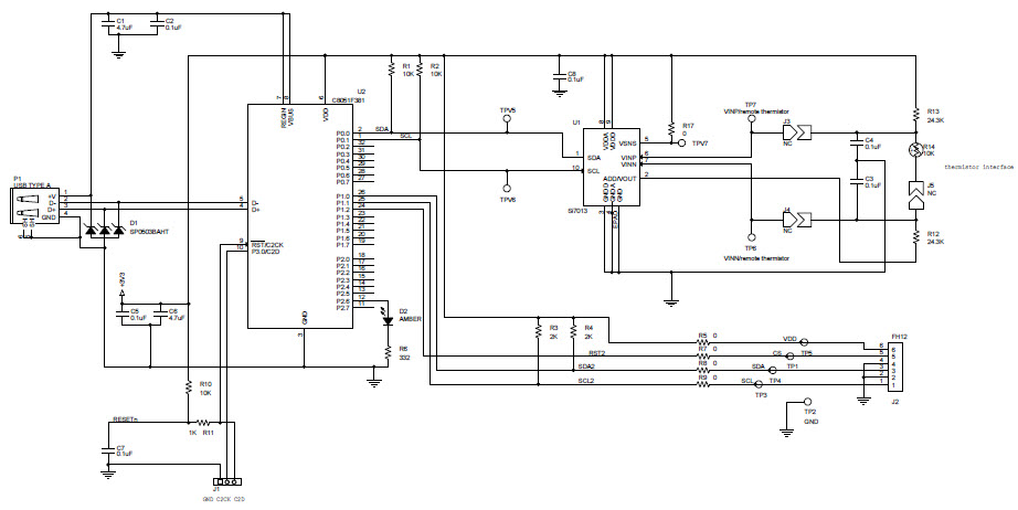 Silicon Labs Si7022-23-EVB Reference Design 4