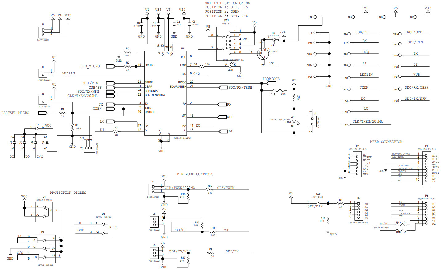 Maxim Integrated MAX14827EVKIT# Reference Design 3