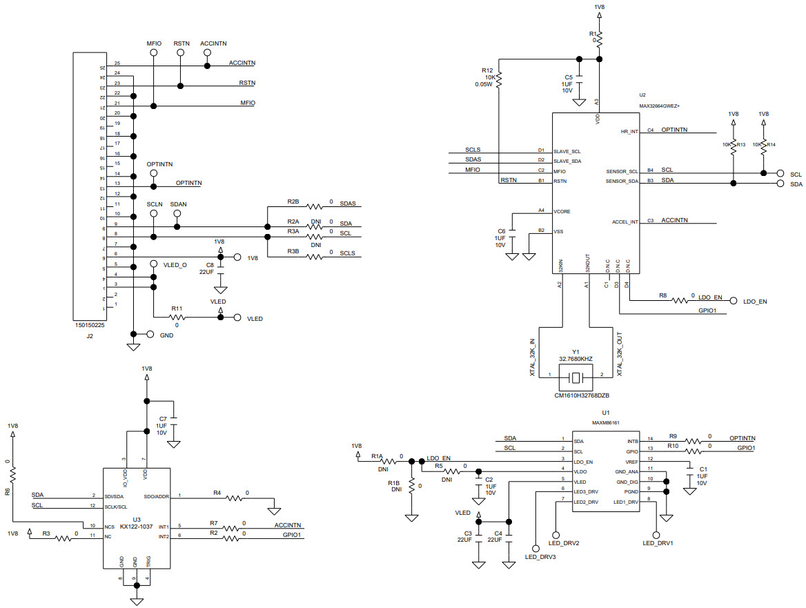 Maxim Integrated MAXM86161EVSYS# Reference Design 4