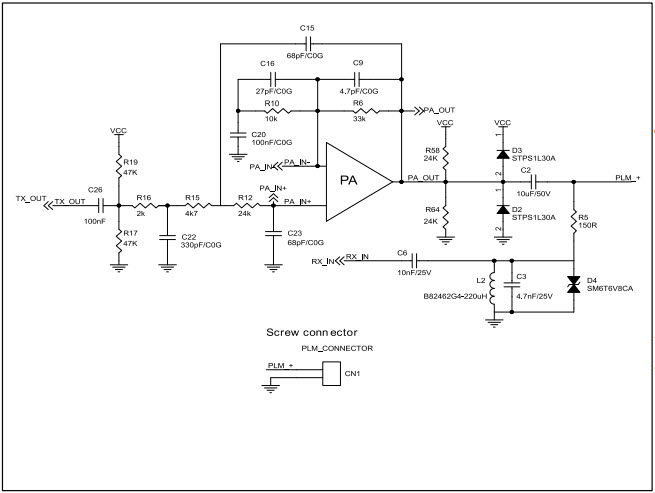 STMicroelectronics X-NUCLEO-PLM01A1 Reference Design 4
