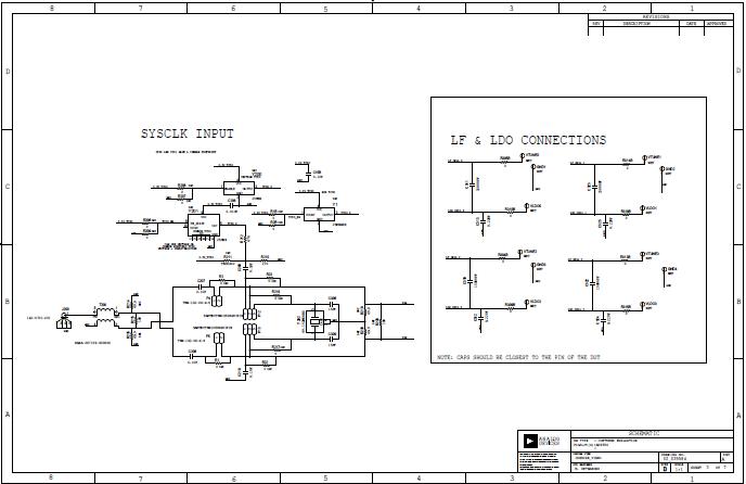 Analog Devices Inc. AD9554/PCBZ Reference Design 6