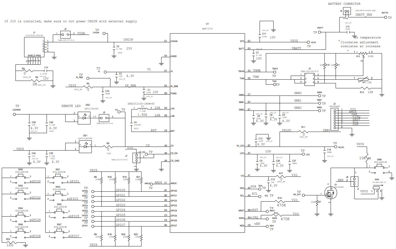 Maxim Integrated MAX77278EVKIT# Reference Design 3