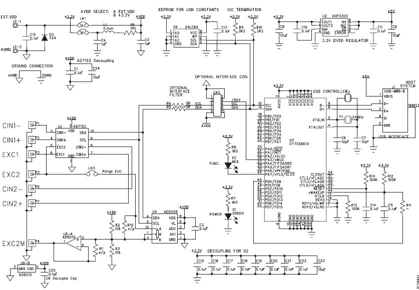 Analog Devices Inc. EVAL-AD7152EBZ Reference Design 3