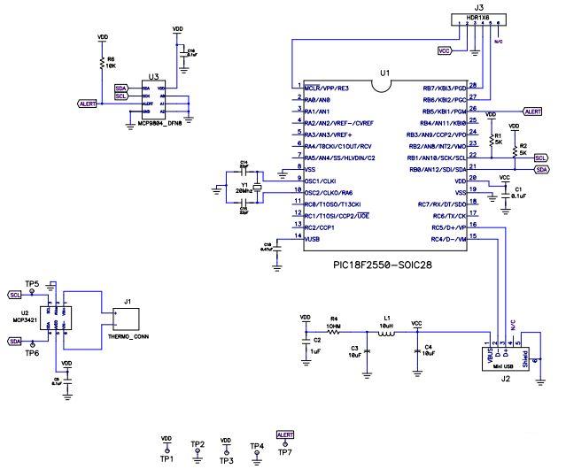 Microchip Technology TMPSNSRD-TCPL1 Reference Design 5
