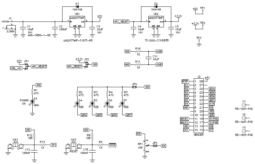 Microchip Technology DV164027 Reference Design 7