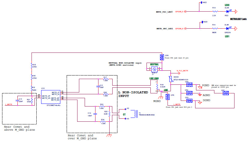 STMicroelectronics EVLSTCOMET-MET1 Reference Design 8