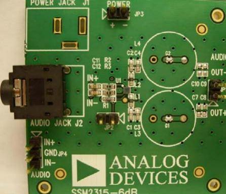 Analog Devices Inc. SSM2315-EVALZ Reference Design 2