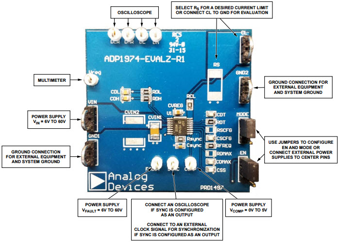 Analog Devices ADP1974-EVALZ Reference Design 1