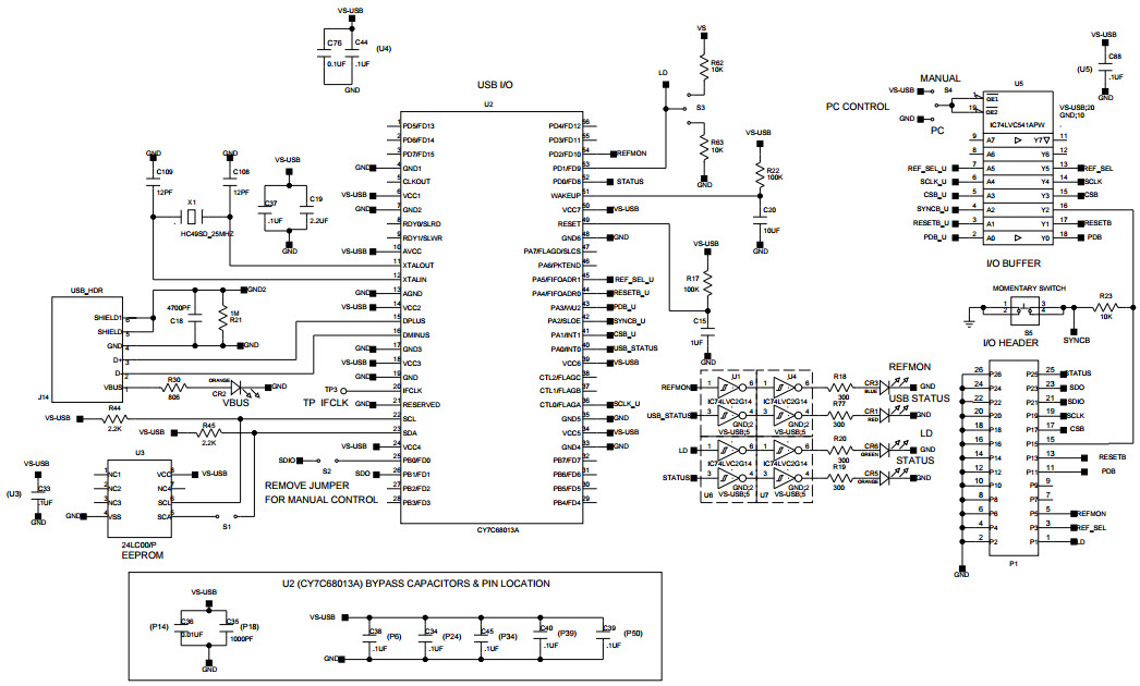 Analog Devices Inc. AD9517-2A/PCBZ Reference Design 4