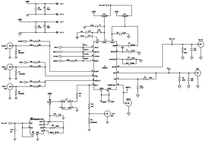 Analog Devices Inc. EVAL-AD9834SDZ Reference Design 5