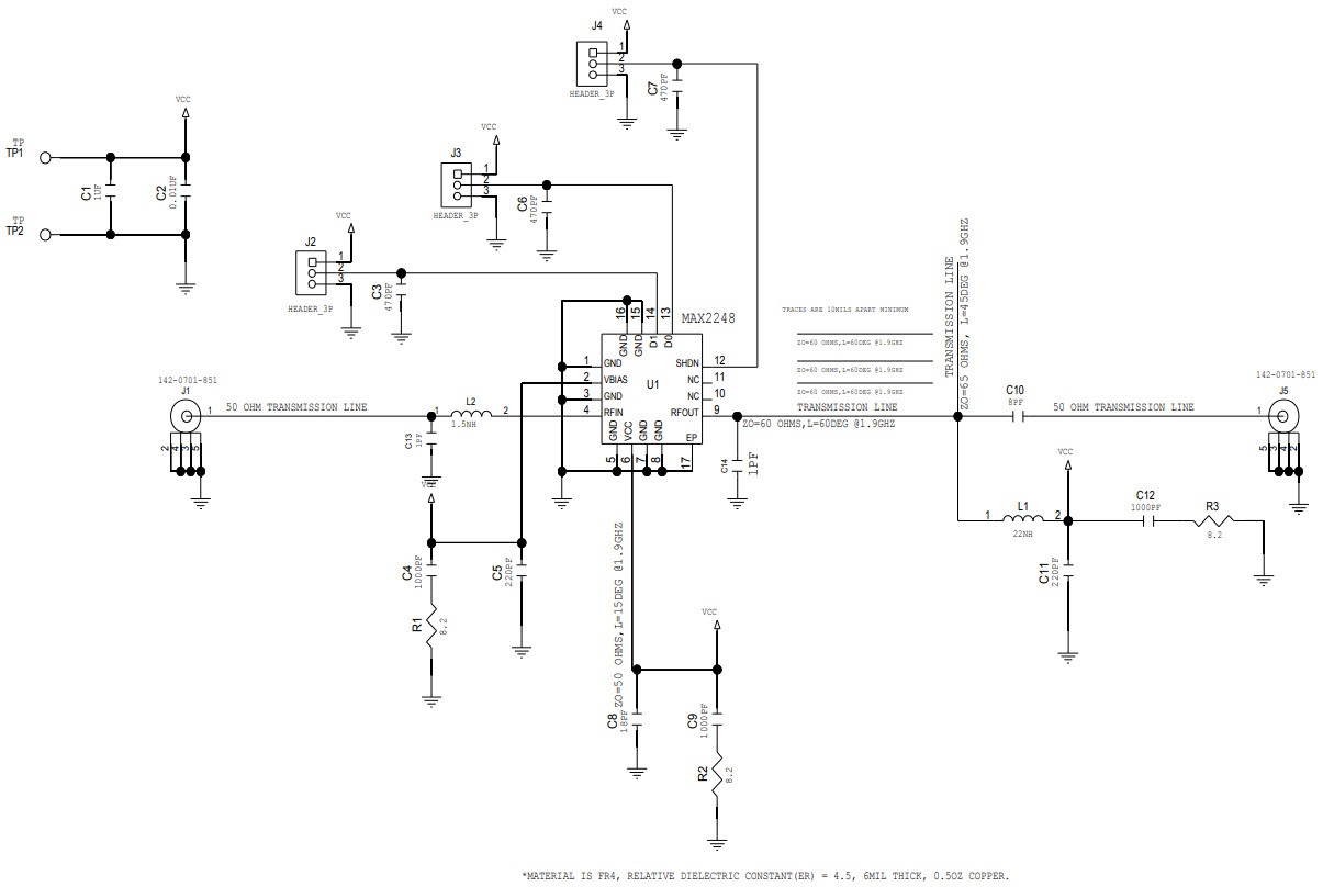 Maxim Integrated MAX2248EVKIT# Reference Design 3