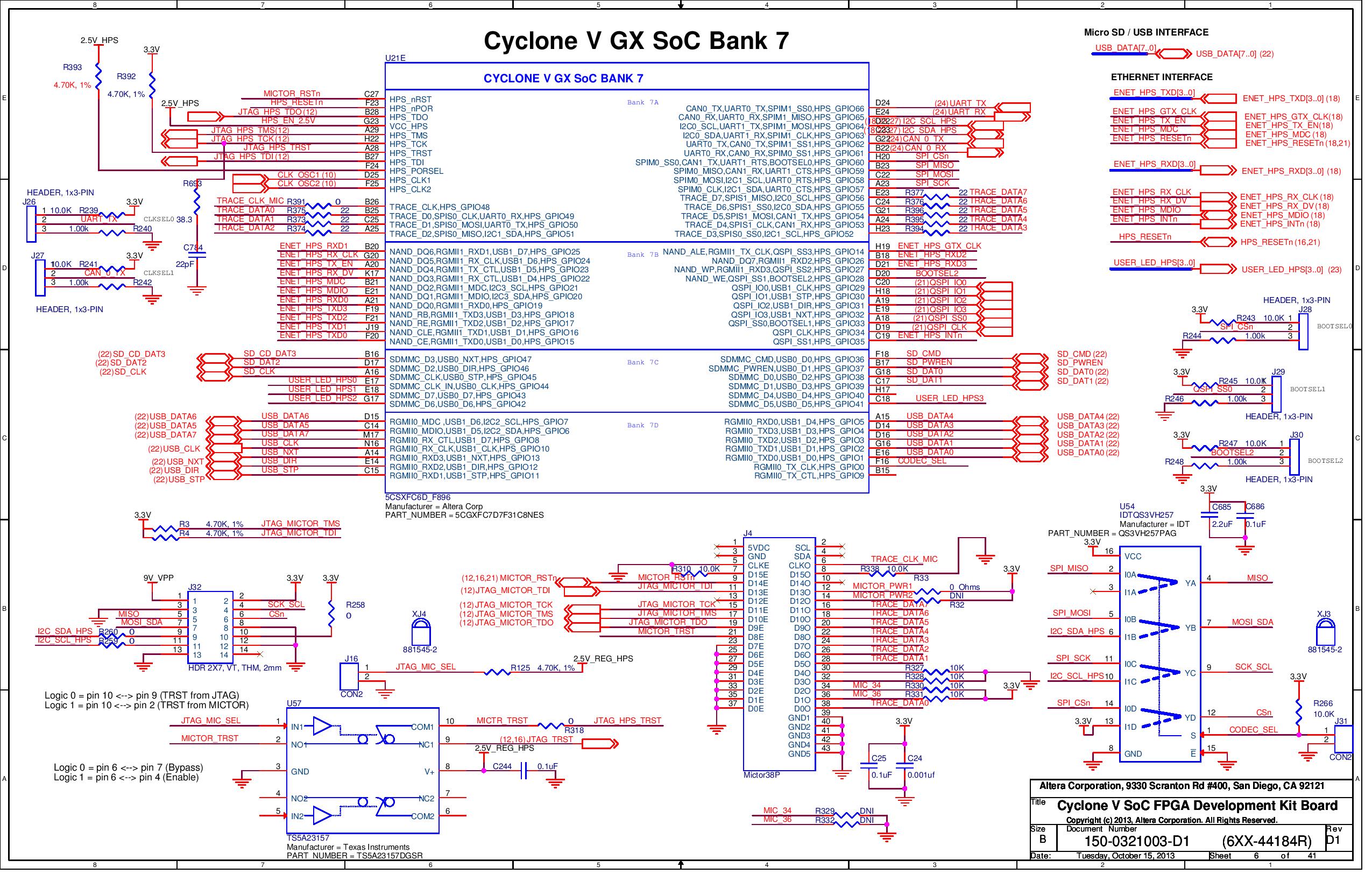 Intel DK-DEV-5CSXC6N Reference Design 22