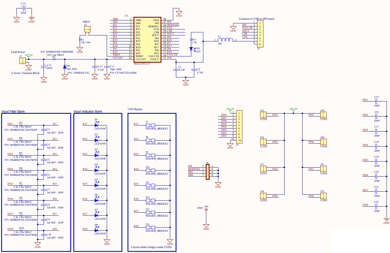 Maxim Integrated MAX31913EVKIT# Reference Design 2