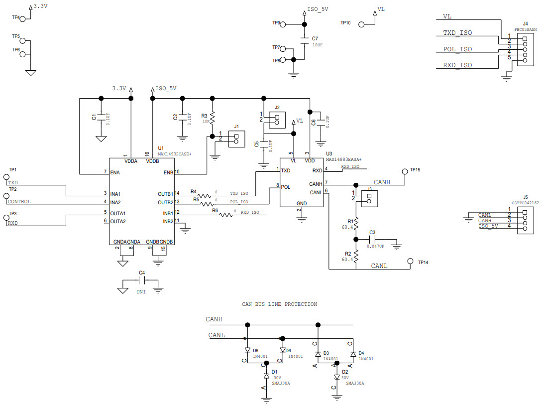Maxim Integrated MAX14883EEVKIT# Reference Design 3