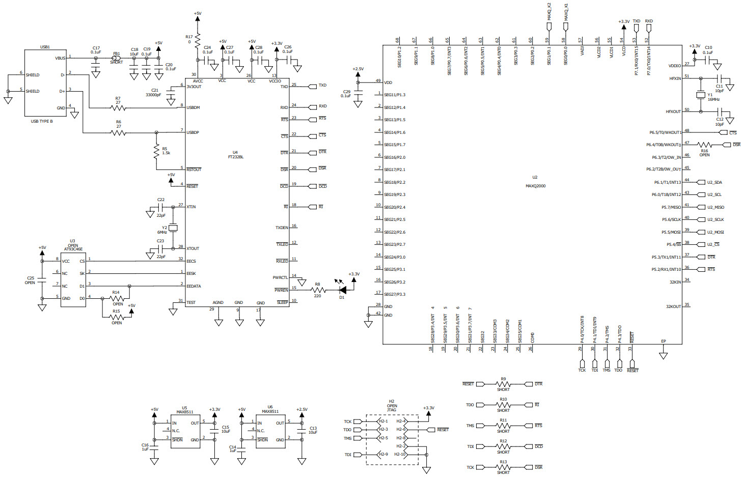Maxim Integrated MAX5815AEVKIT# Reference Design 2