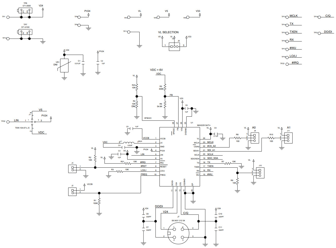 Maxim Integrated MAX22513EVKIT# Reference Design 3