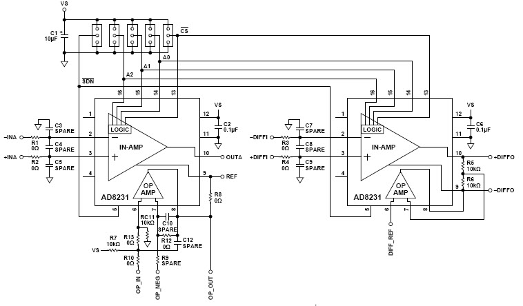 Analog Devices Inc. AD8231-EVALZ Reference Design 5