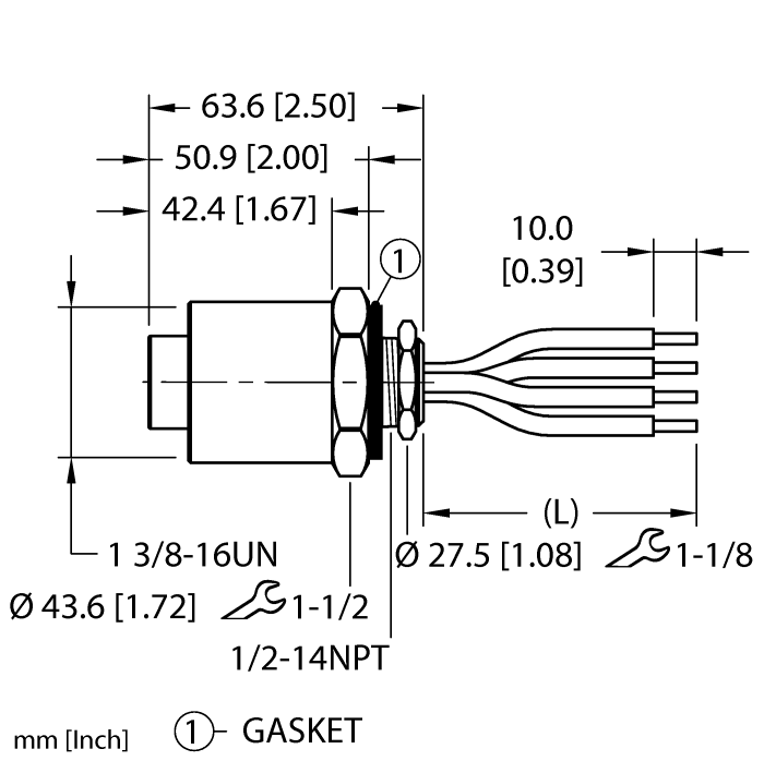 GKDFV 40-xM/14.5/NPTturck