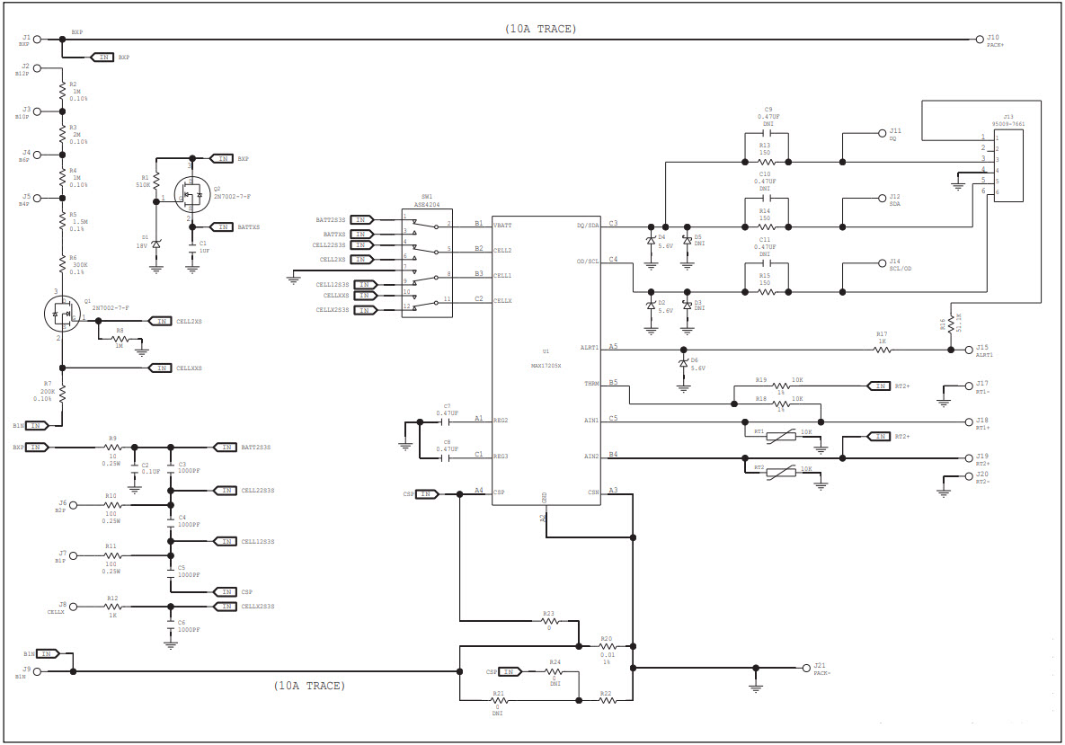 Maxim Integrated MAX17205XEVKIT# Reference Design 2