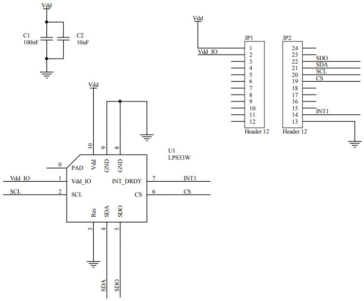 STMicroelectronics STEVAL-MKI205V1 Reference Design 2