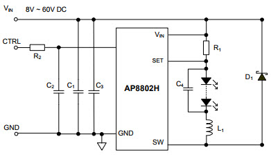 Diodes Incorporated AP8802HEV2 Reference Design 3