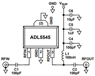 Analog Devices Inc. ADL5545-EVALZ Reference Design 2