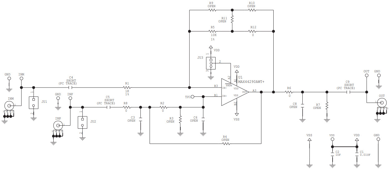 Maxim Integrated MAX44290EVKIT# Reference Design 2