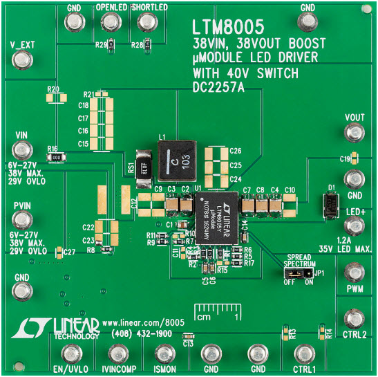 Linear Technology/Analog Devices DC2257A Reference Design 3